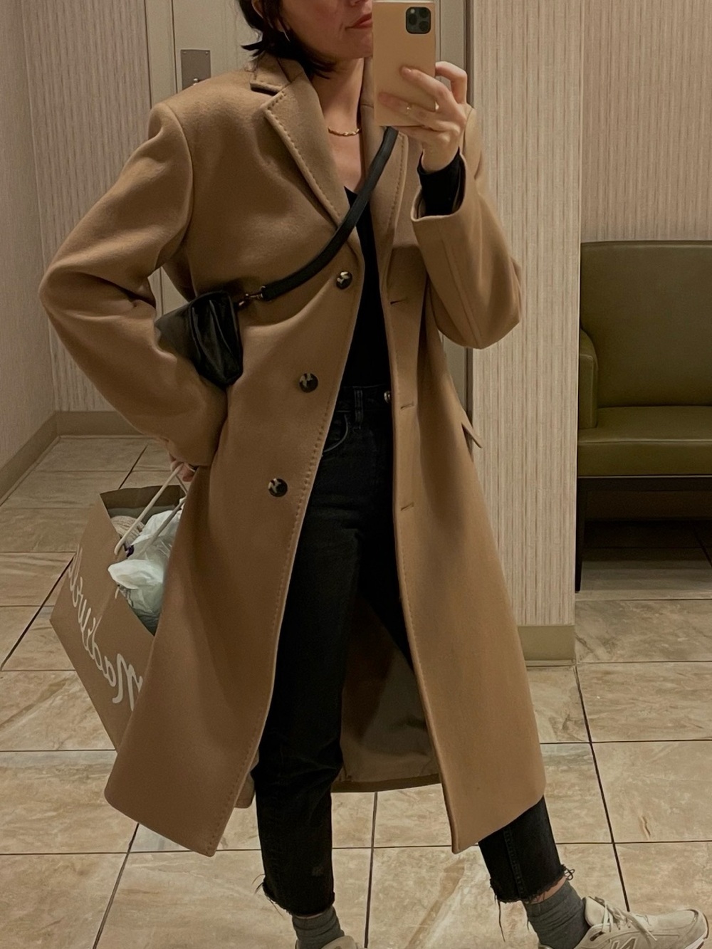 Babaton Aritzia winter coat